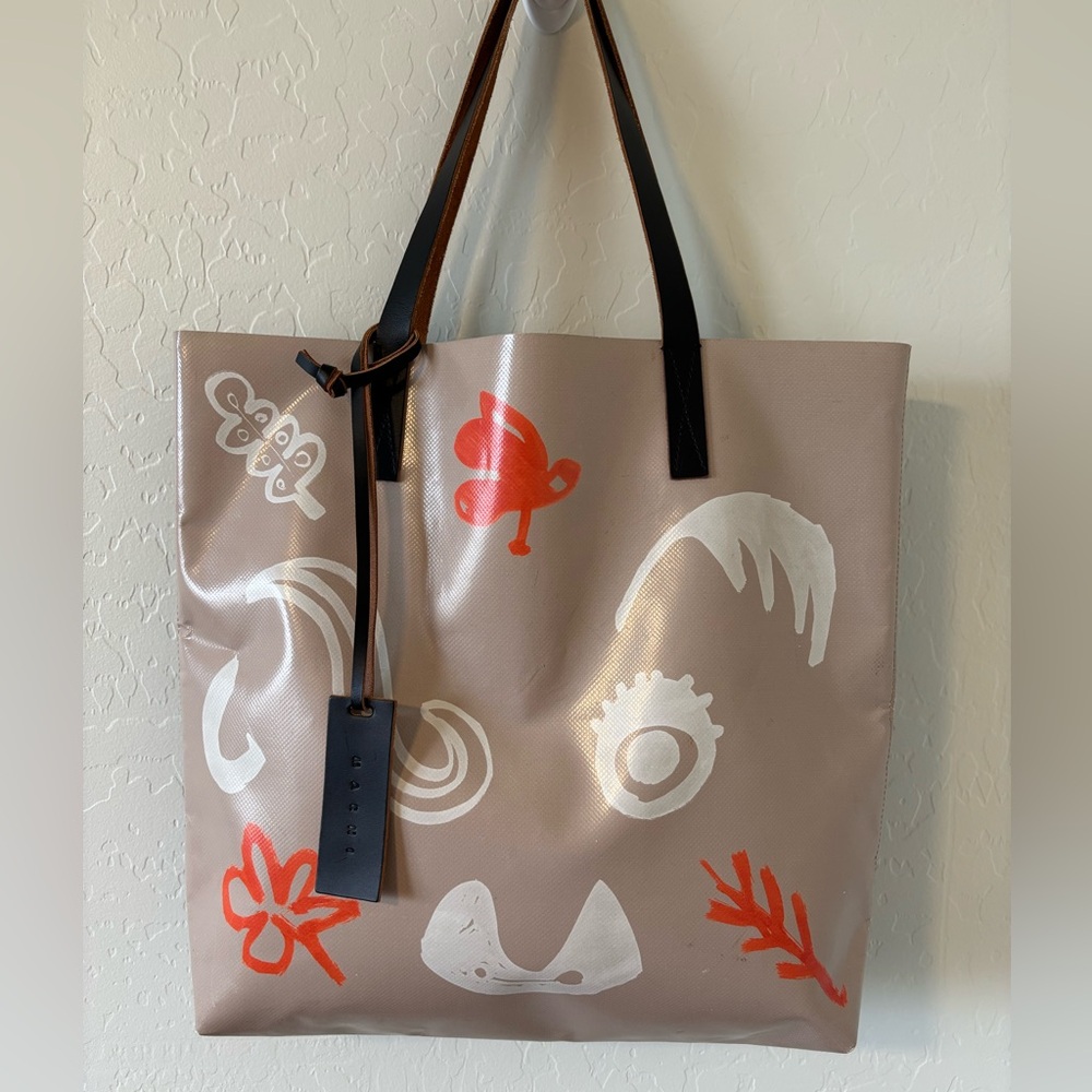 Marni PVC Shopper Tote